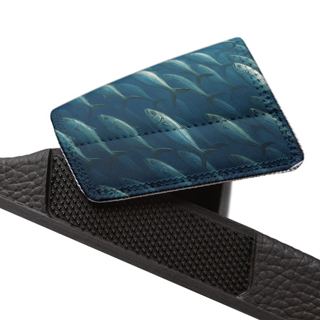 Sandals - Men's Blue Marlin Inspired Removable - Strap Sandals - Get Tight Gear