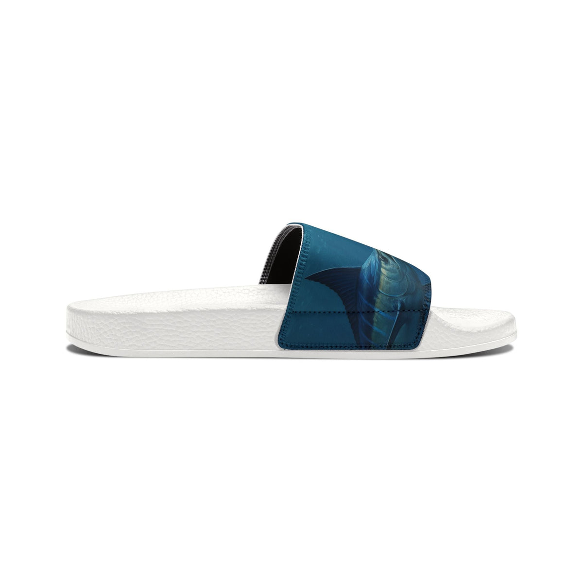 Sandals - Men's Blue Marlin Inspired Removable - Strap Sandals - Get Tight Gear