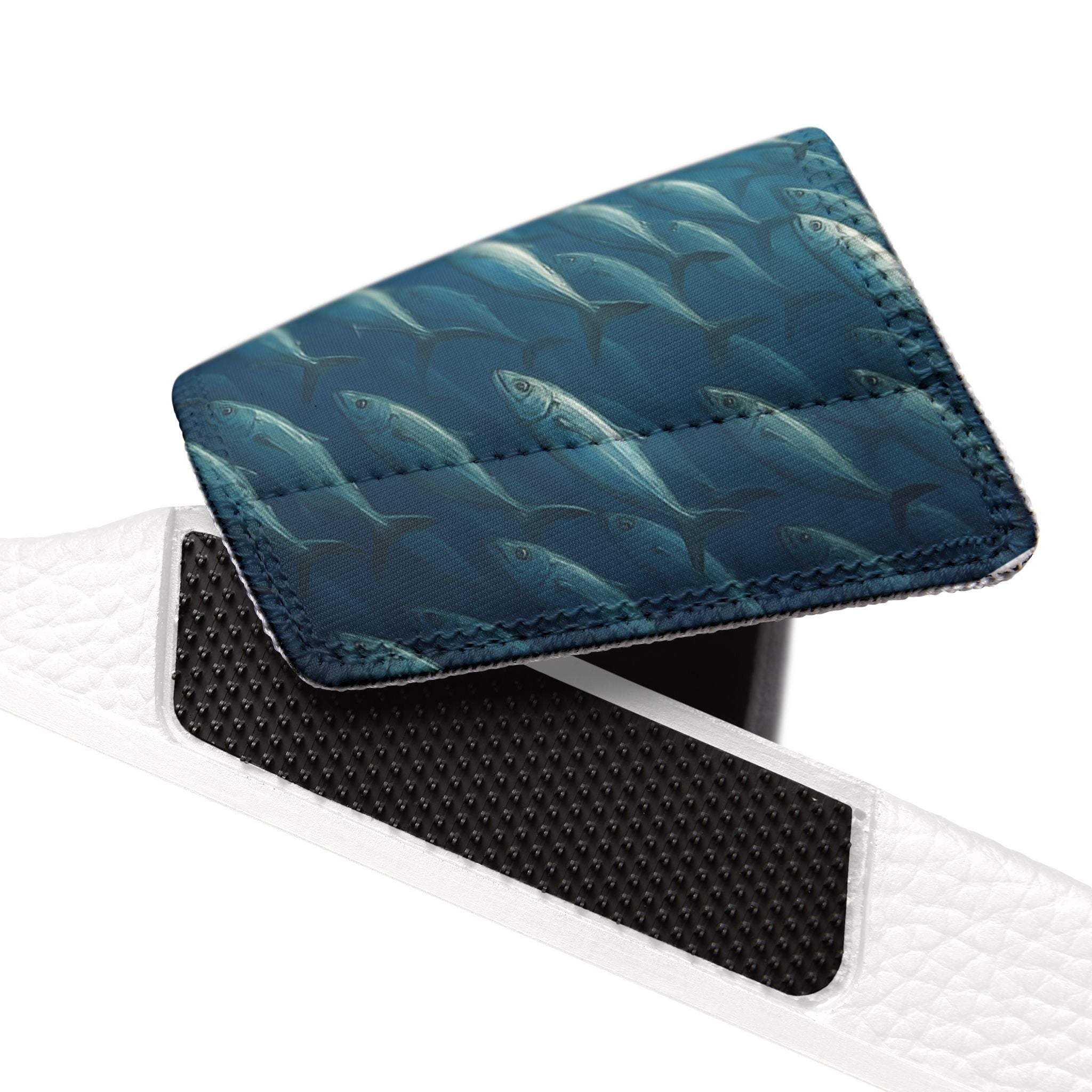 Sandals - Men's Blue Marlin Inspired Removable - Strap Sandals - Get Tight Gear