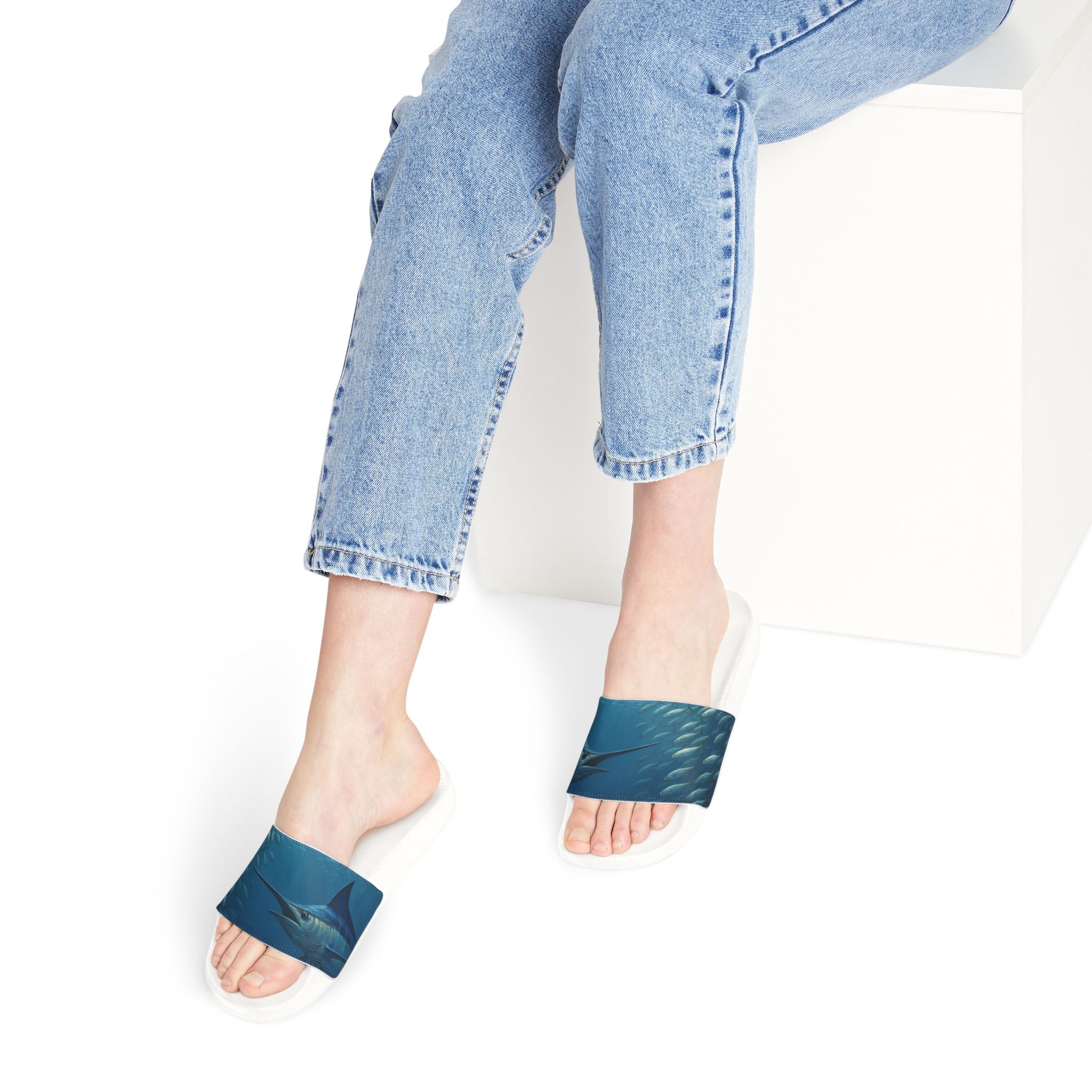 Sandals - Stylish Women's Blue Marlin Removable - Strap Summer Footwear - Get Tight Gear