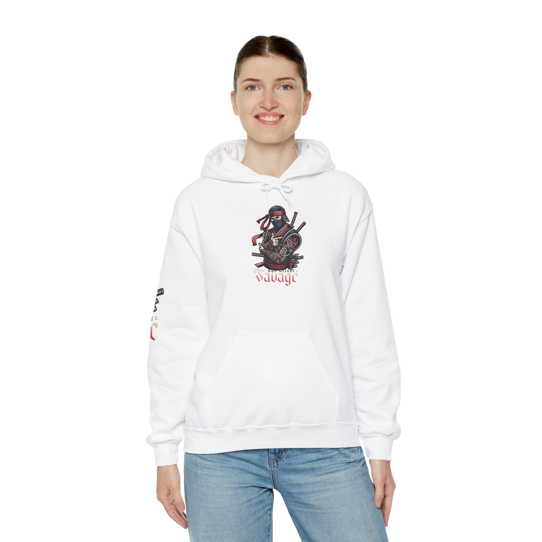 Savage Hooded Sweatshirt, Unisex Comfortable Hoodie, Gift for Gamers, Cozy Fall Apparel, Streetwear Fashion - Get Tight Gear