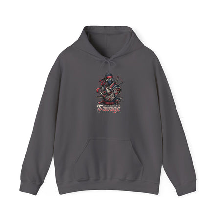 Savage Hooded Sweatshirt, Unisex Comfortable Hoodie, Gift for Gamers, Cozy Fall Apparel, Streetwear Fashion - Get Tight Gear