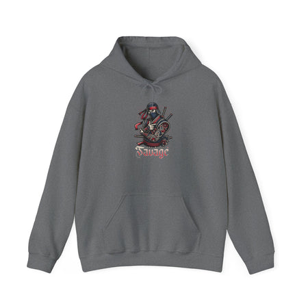 Savage Hooded Sweatshirt, Unisex Comfortable Hoodie, Gift for Gamers, Cozy Fall Apparel, Streetwear Fashion - Get Tight Gear