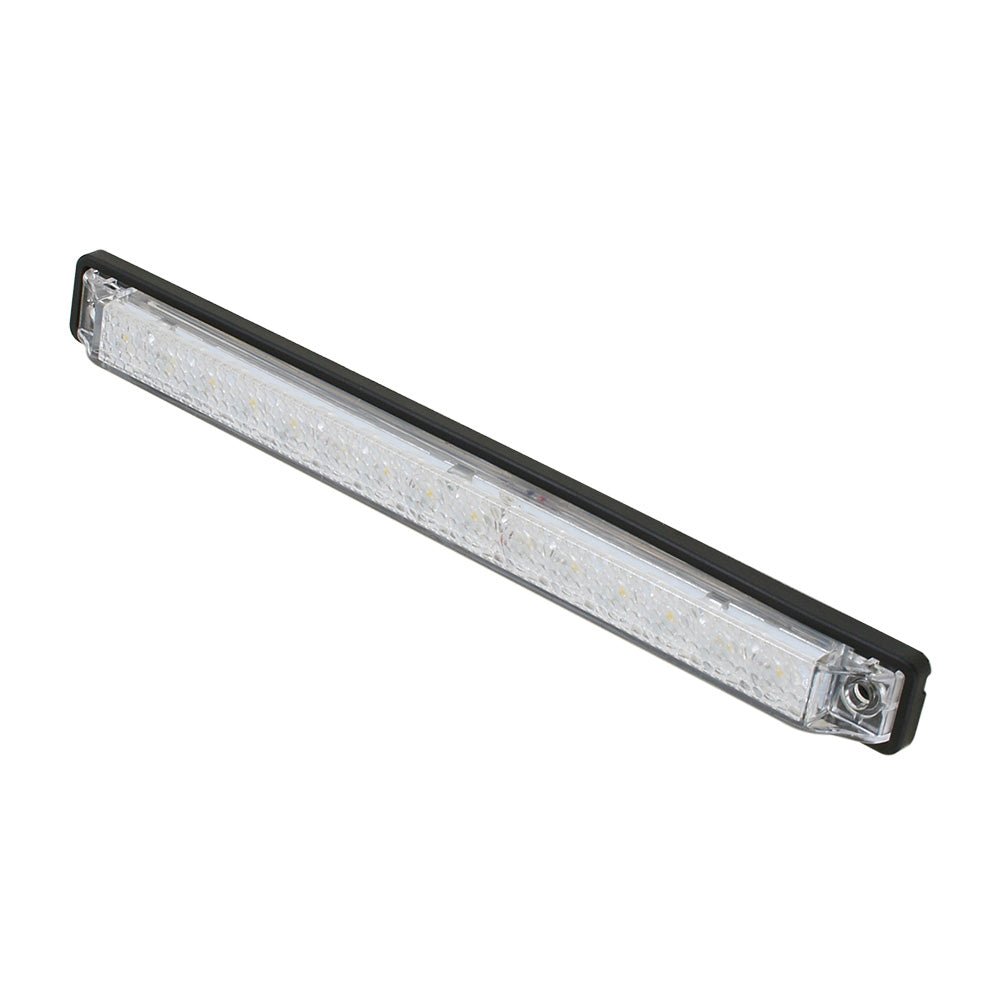 Scandvik 8" LED Light Strip - White w/Gasket - 12V - Get Tight Gear