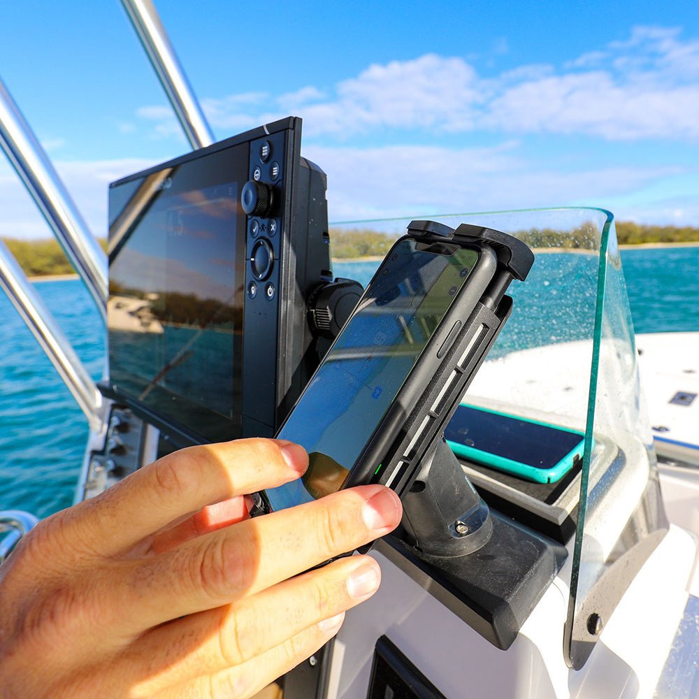 Scanstrut Edge 15W Wireless Adjustable Phone Charge Mount - 12/24V - Get Tight Gear