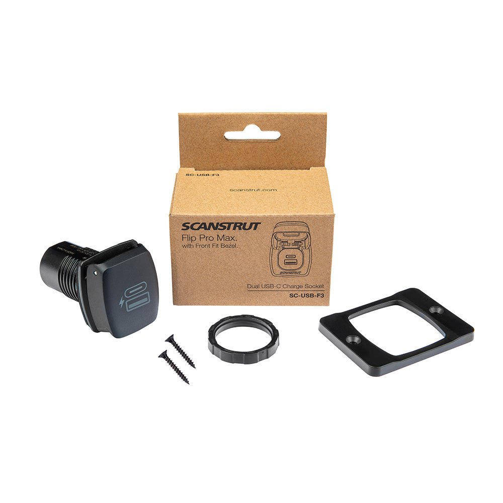 Scanstrut Flip Pro Plus Fast Charge USB - A & USB - C Socket - Get Tight Gear