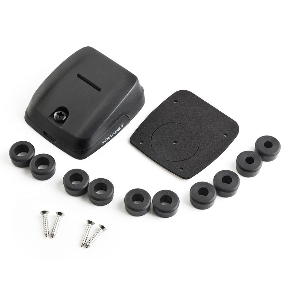 Scanstrut Horizontal Double Cable Seal - Black - Get Tight Gear