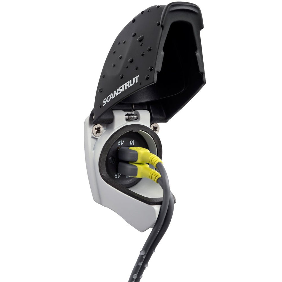 Scanstrut ROKK SC - USB - 01 Waterproof USB Socket - Dual Port - Get Tight Gear