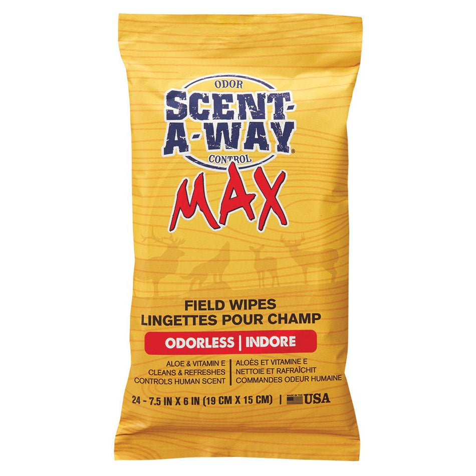 Scent - A - Way Max Field Wipes 24 pk. - Get Tight Gear
