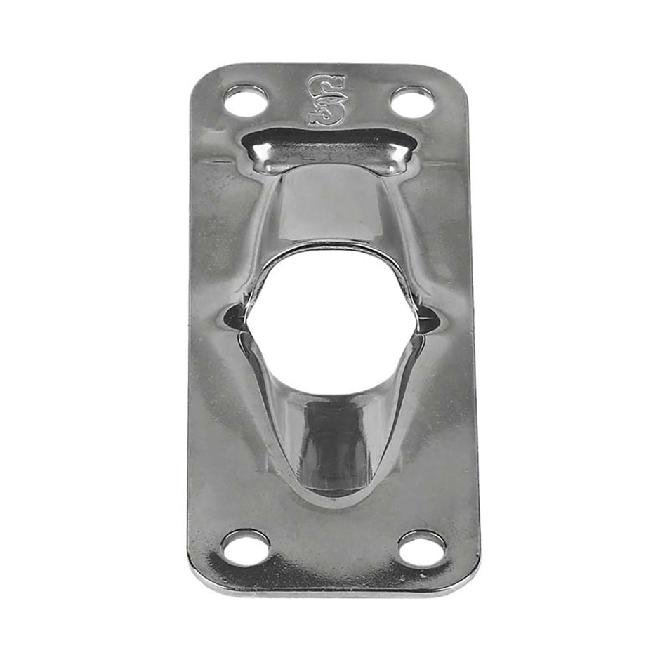 Schaefer Exit Plate/Flat f/Up To 1/2" Line - Get Tight Gear