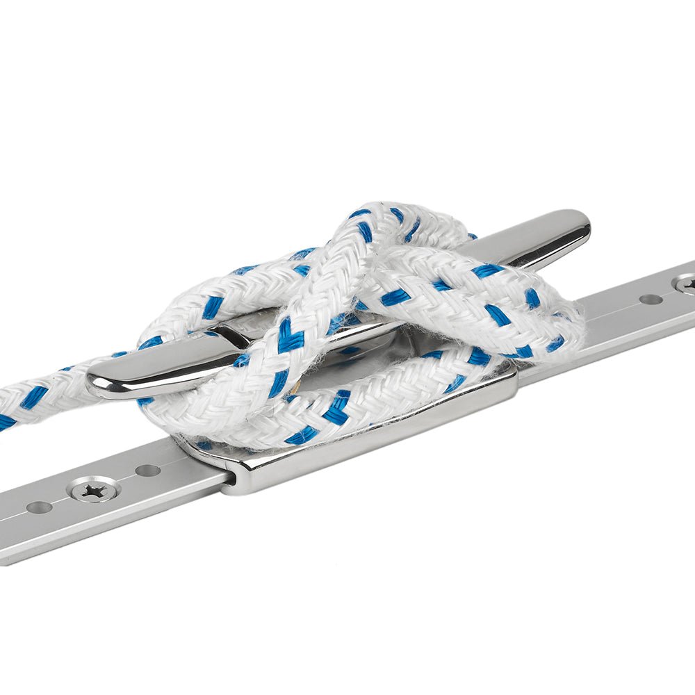 Schaefer Mid - Rail Chock/Cleat Stainless Steel - 1 - 1/4" - Get Tight Gear