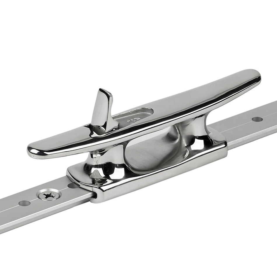 Schaefer Mid - Rail Chock/Cleat Stainless Steel - 1 - 1/4" - Get Tight Gear