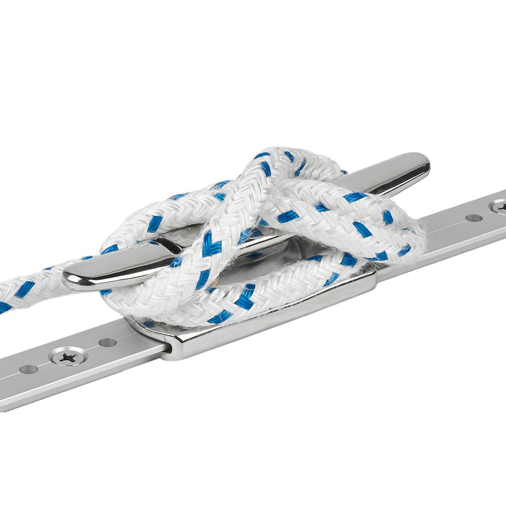 Schaefer Mid - Rail Chock/Cleat Stainless Steel - 1" - Get Tight Gear