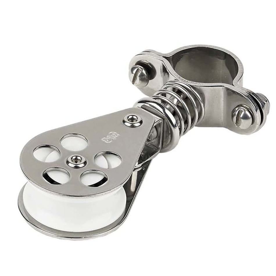 Schaefer Pulpit Furling Lead Spring Loaded Block - 1" Ball Bearing - Get Tight Gear