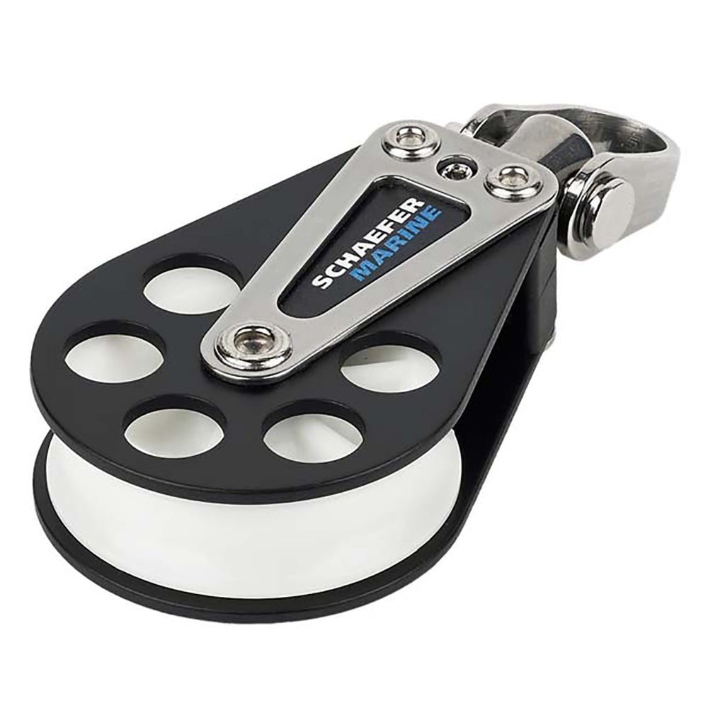 Schaefer Single Aluminum Block - 51mm Sheave - Get Tight Gear