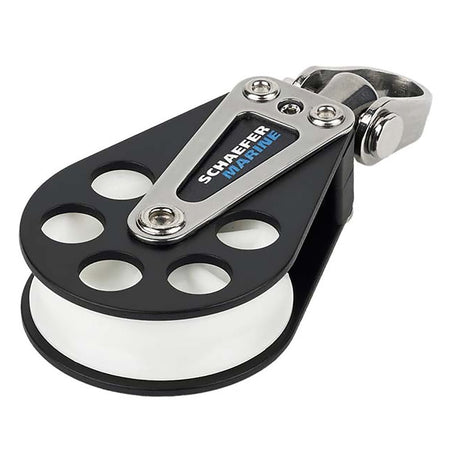 Schaefer Single Aluminum Block - 51mm Sheave - Get Tight Gear