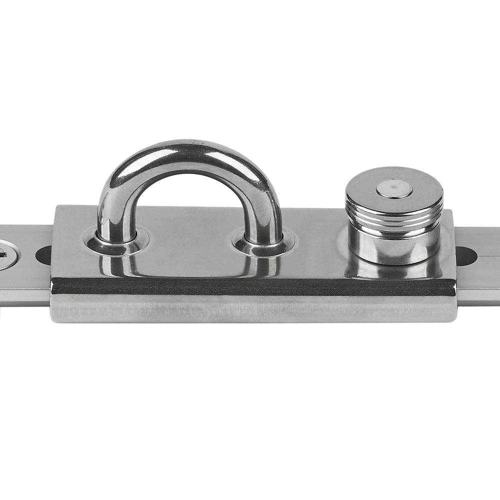 Schaefer Stainless 1 - 1/4" T - Track Slider - Eye Slide/Lined - Get Tight Gear