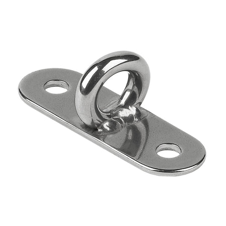 Schaefer Stainless Steel Welded Pad Eye - 1 - 7/8"L x 5/8"W - Get Tight Gear