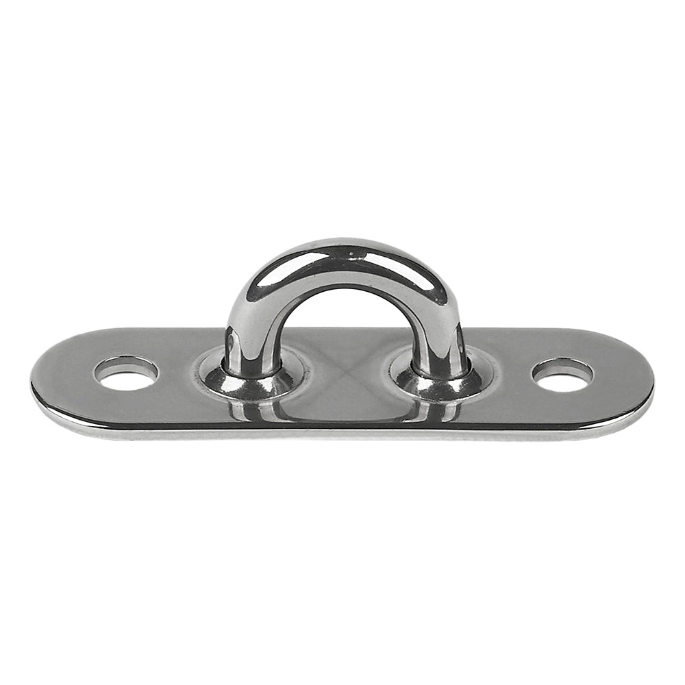 Schaefer Stainless Steel Welded Pad Eye - 2"L x 5/8"W - Get Tight Gear
