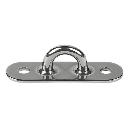 Schaefer Stainless Steel Welded Pad Eye - 2"L x 5/8"W - Get Tight Gear