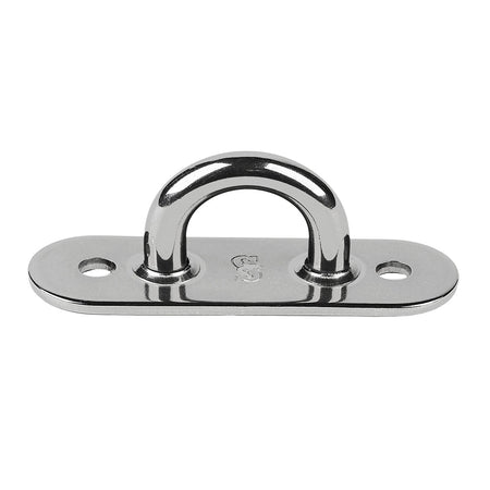 Schaefer Stainless Steel Welded Pad Eye - 3"L x 1"W - Get Tight Gear