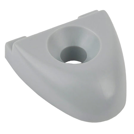Schaefer T - Track Endstop f/1" Track - Grey - Get Tight Gear
