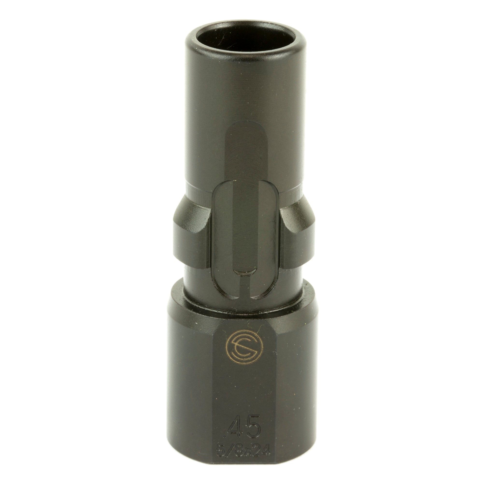 SCO 3LUG MUZZLE DEVICE 45ACP 5/8X24 - Get Tight Gear