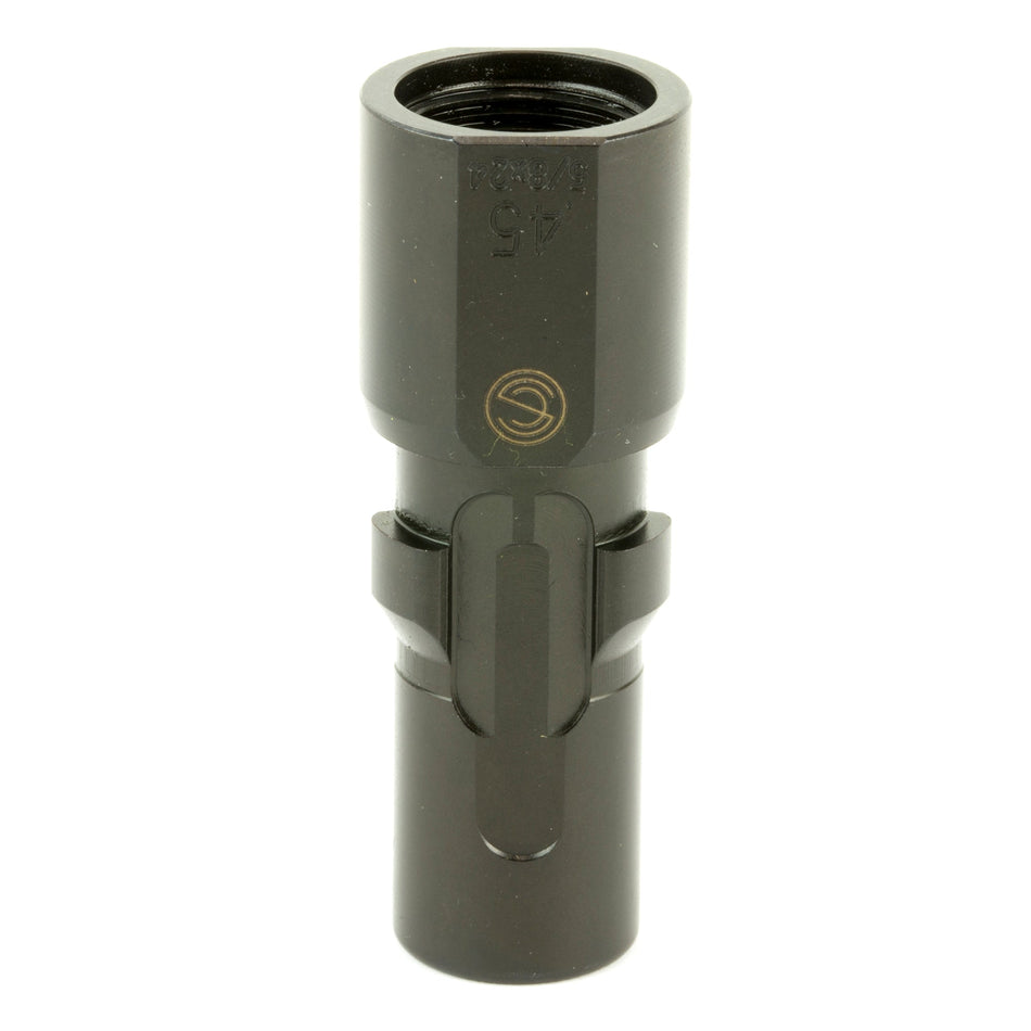 SCO 3LUG MUZZLE DEVICE 45ACP 5/8X24 - Get Tight Gear