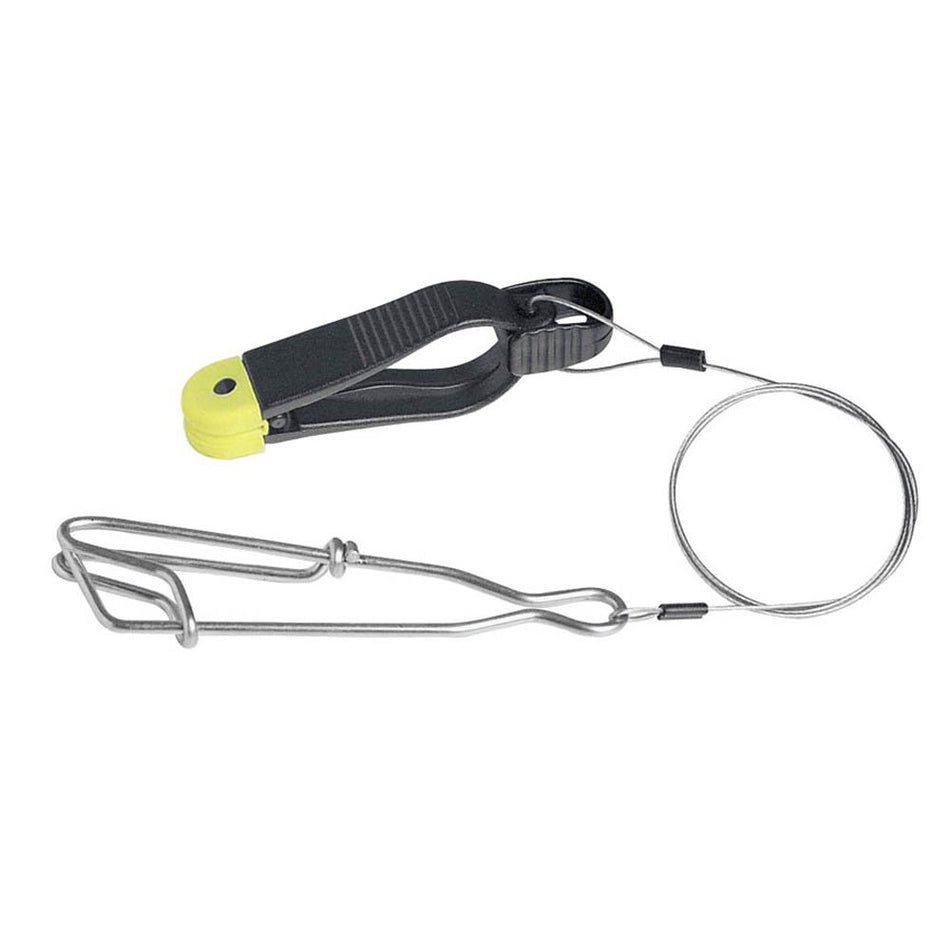 Scotty 1183 Mini Power Grip Plus - 30" Wire Leader w/Stacking & Self - Locating Snap - Get Tight Gear