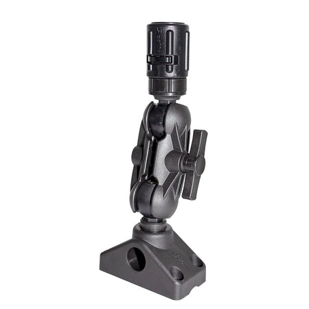 Scotty 162 1.5" Ball Mount w/Gear Head Post & 241 Side Deck Mount - Get Tight Gear