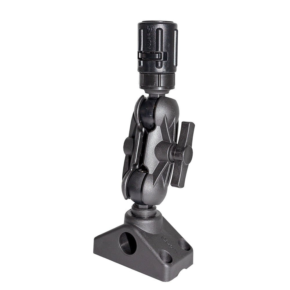 Scotty 162 1.5" Ball Mount w/Gear Head Post & 241 Side Deck Mount - Get Tight Gear
