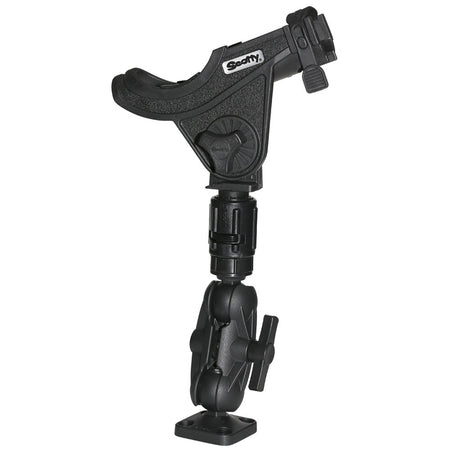 Scotty 162 1.5" Ball Mount w/Gear Head Post & 241 Side Deck Mount - Get Tight Gear