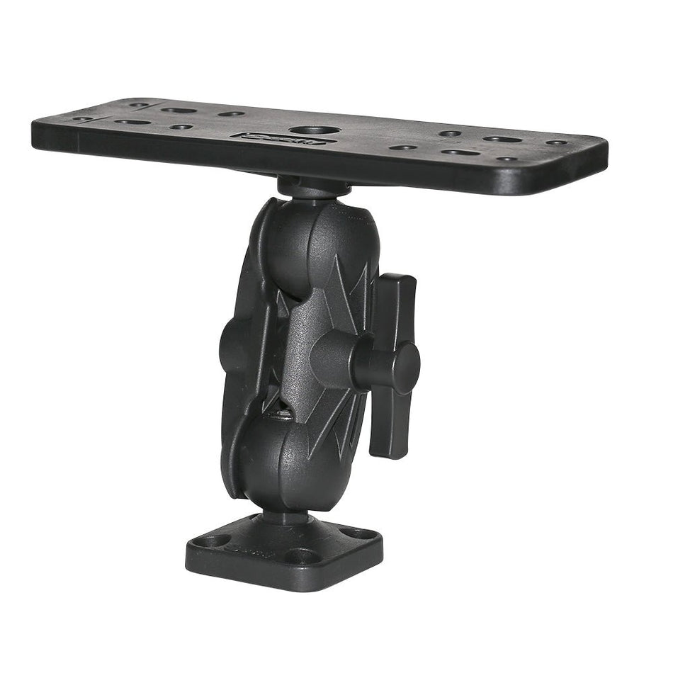 Scotty 163 1.5" Ball Mount w/Fishfinder & Universal Mounting Plate - Get Tight Gear