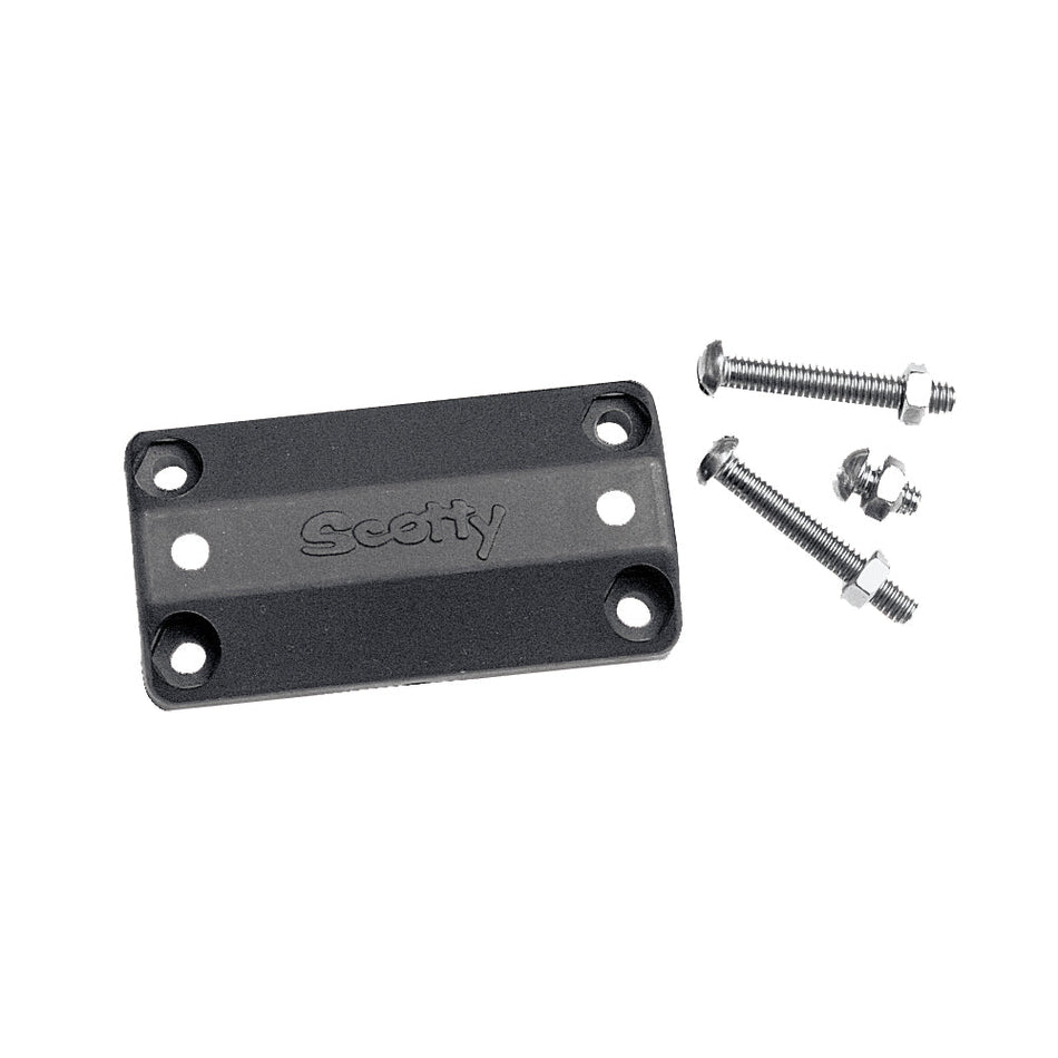 Scotty 242 Rail Mounting Adapter 7/8" - 1" - Black - Get Tight Gear