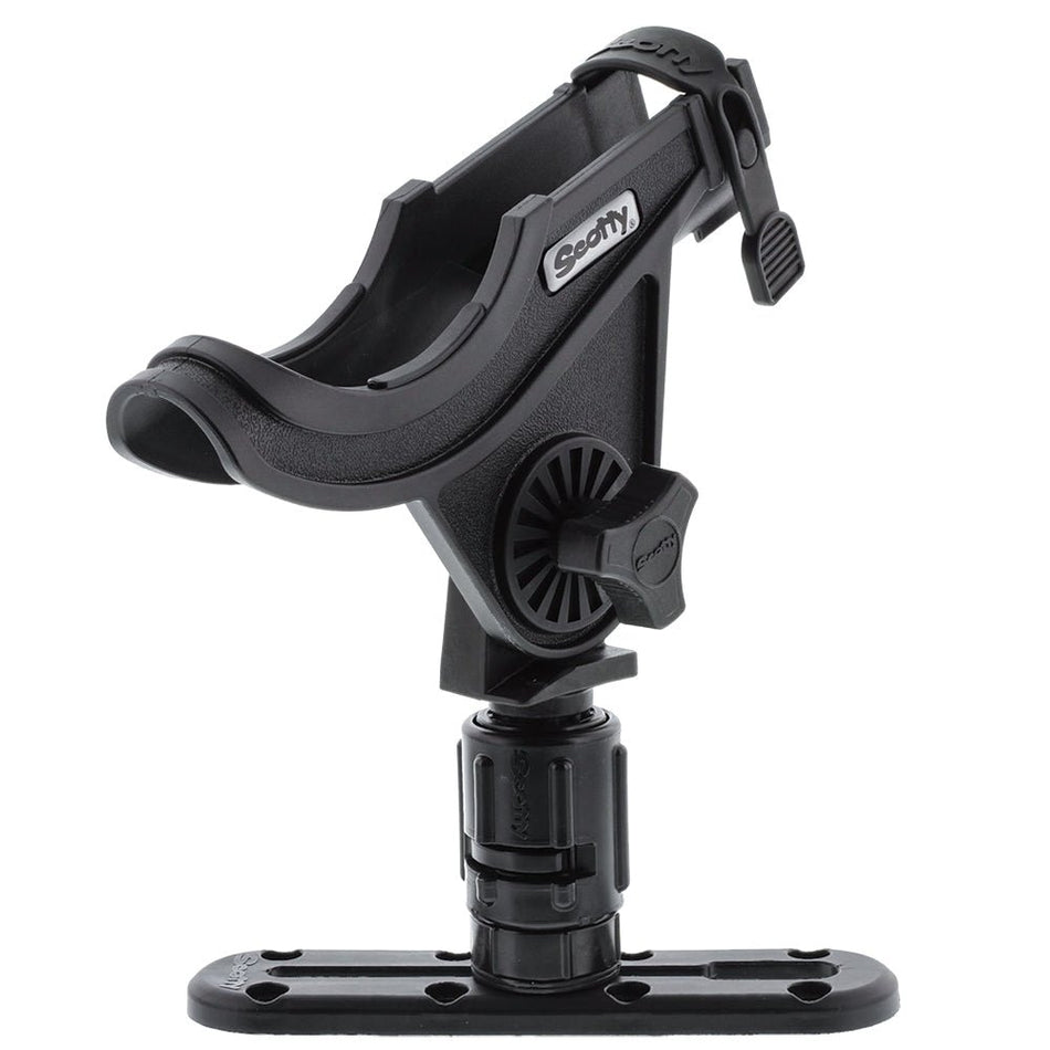 Scotty 282 Baitcaster Rod HolderTrack Combo w/Gearhead & 4" Track - Get Tight Gear