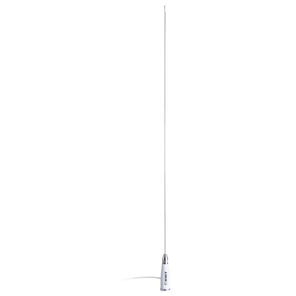 Scout 3.3' Stainless VHF Whip Antenna 3dB w/5M RG - 58 Coax KS23A - Get Tight Gear