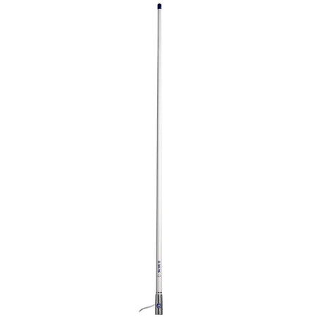 Scout 4' White VHF Antenna 3dB Stainless Steel Ferule w/5M RG - 58 Includes PL - 259 - Get Tight Gear