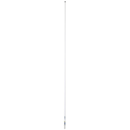 Scout 8' QuickFit White VHF Antenna w/5M Cable + FME Quick 6 Foam Filled 6db Solid Brass & Copper Element - Get Tight Gear