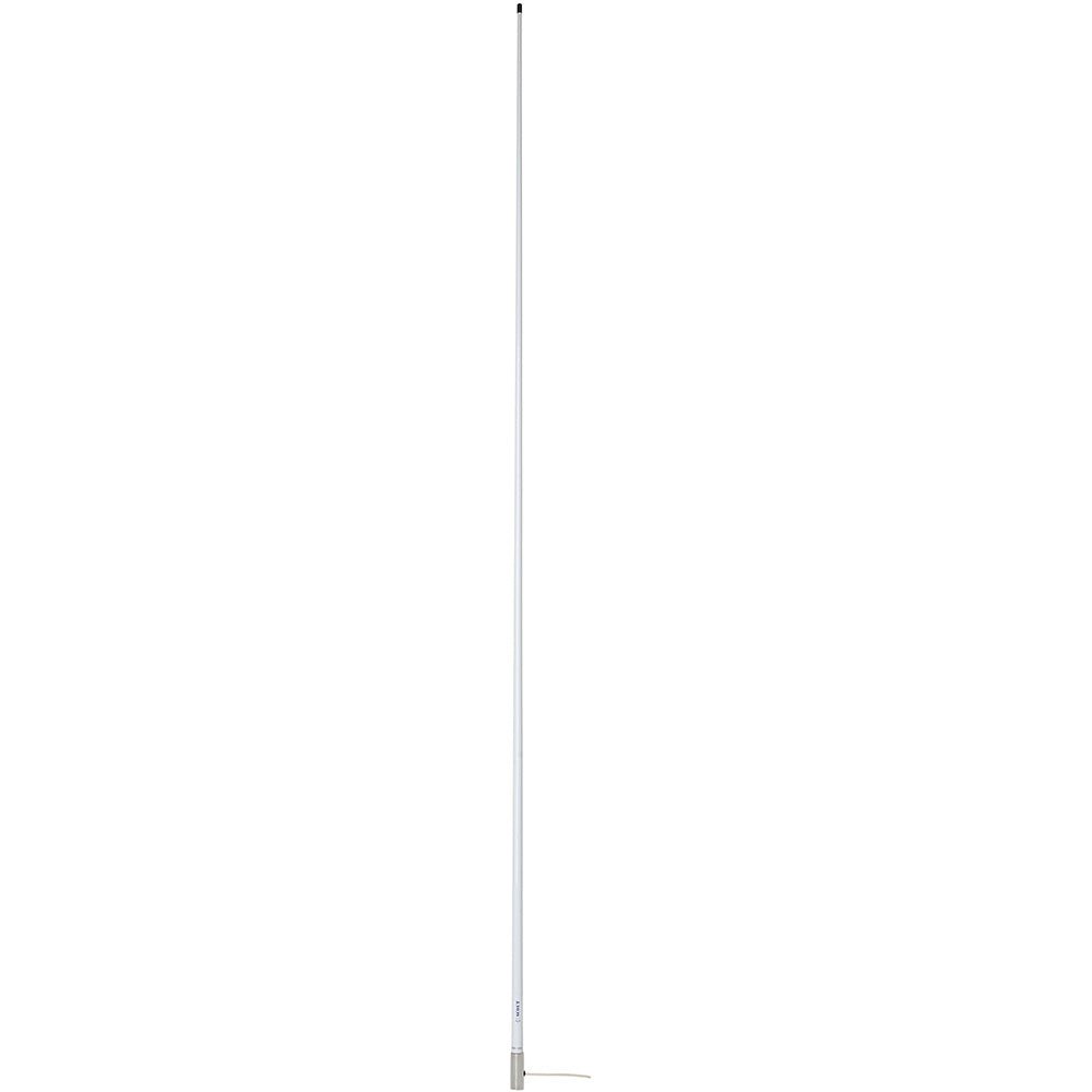 Scout 8' White VHF Antenna 6dB Stainless Steel Ferrule w/5M RG - 58 Coax Includes PL - 259 KS - 42 - Get Tight Gear