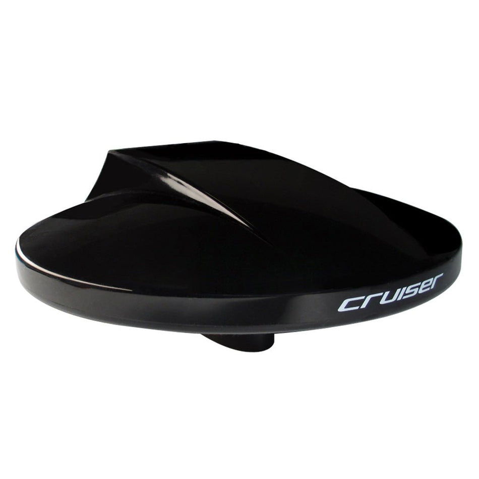 Scout Cruiser 10" Black TV Antenna Omnidirectional w/20M, 75 ohms, Cable - Get Tight Gear