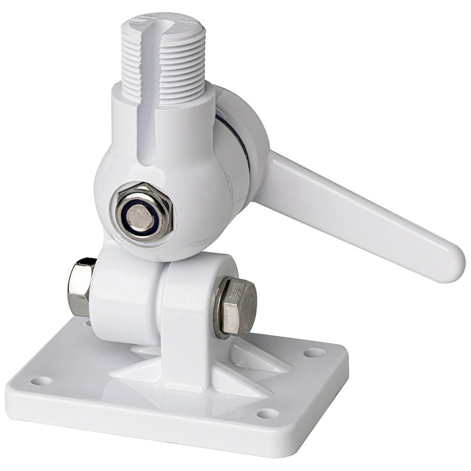 Scout Four - Way Nylon Ratchet Mount - White - Get Tight Gear