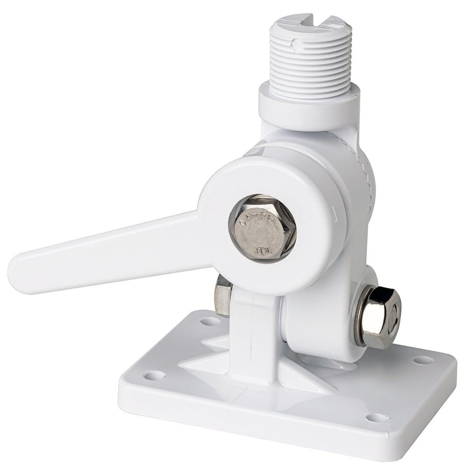 Scout Four - Way Nylon Ratchet Mount - White - Get Tight Gear