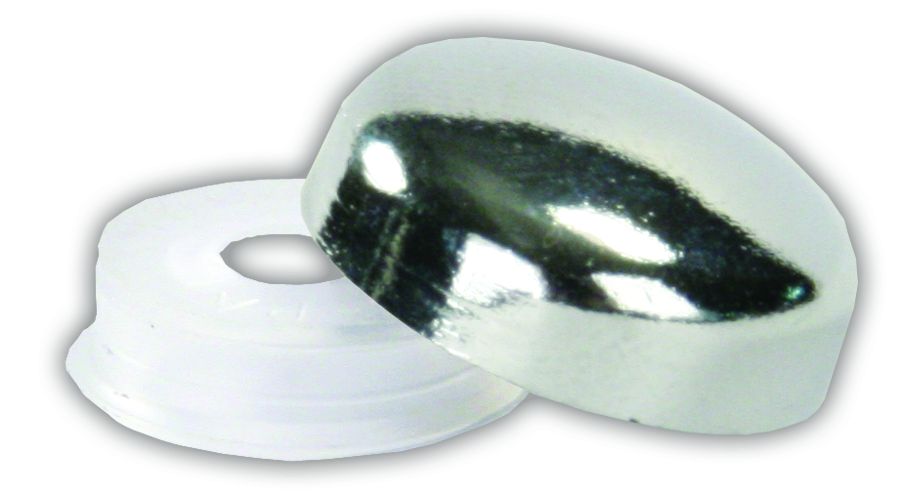 SCREW COVERS CHROME - Get Tight Gear