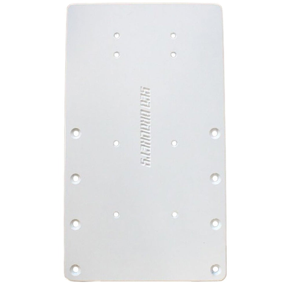 Sea Brackets 14" Straight Trolling Motor Plate - Get Tight Gear