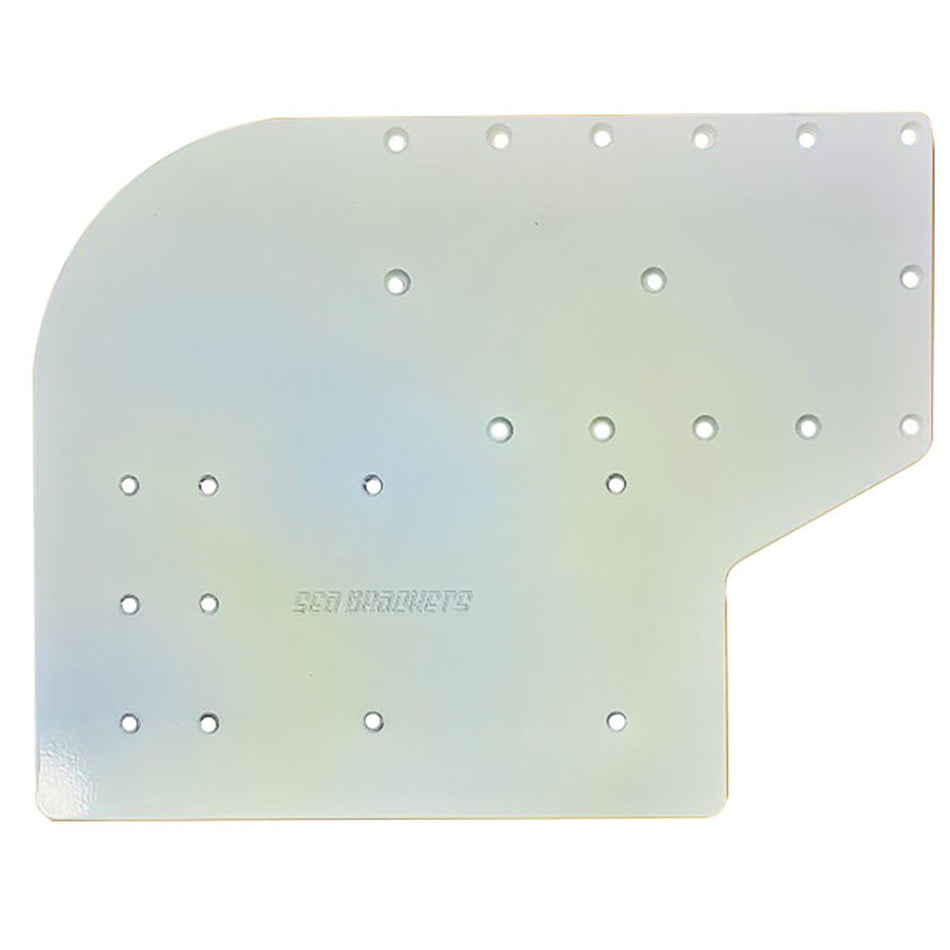Sea Brackets Large Offset Trolling Motor Plate f/Minn Kotas Quest - Get Tight Gear