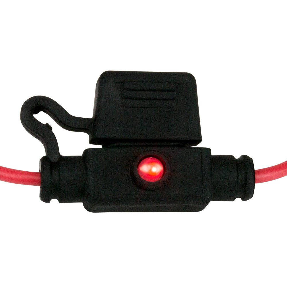 Sea - Dog ATM Mini Style Inline LED Fuse Holder - Up to 30A - Get Tight Gear