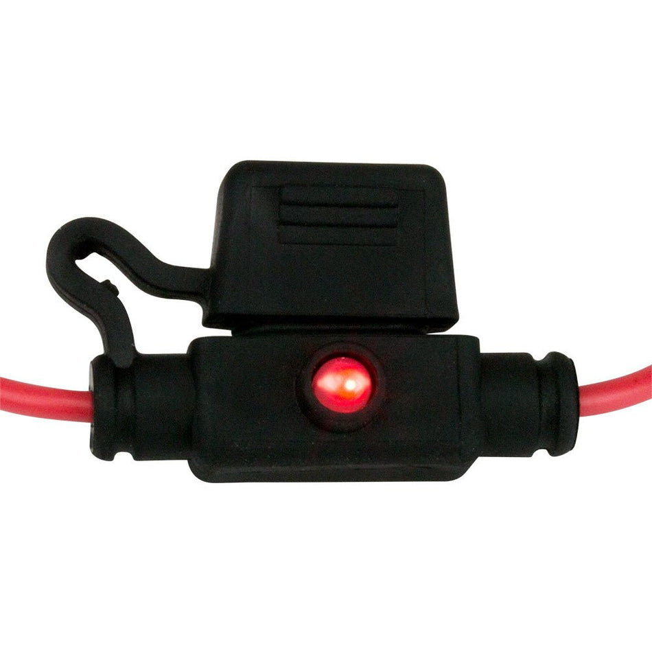 Sea - Dog ATM Mini Style Inline LED Fuse Holder - Up to 30A - Get Tight Gear