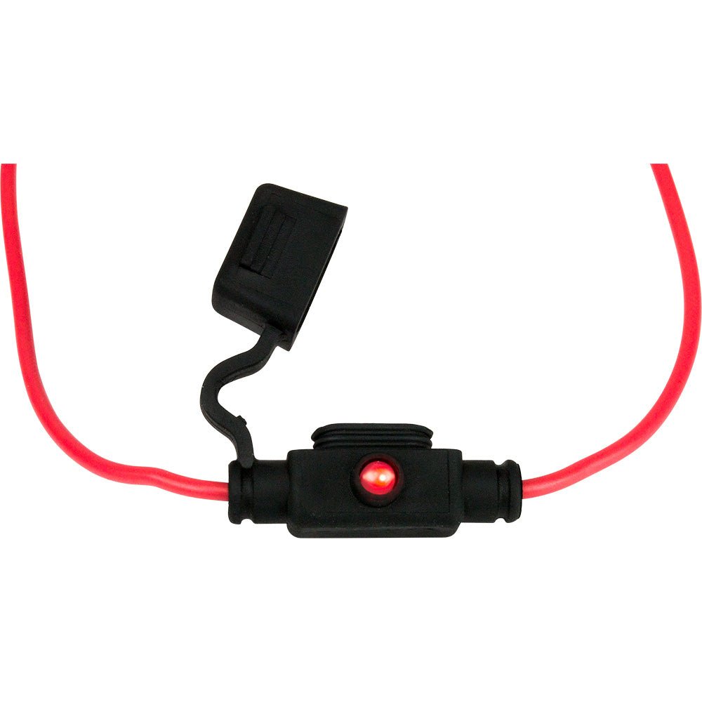 Sea - Dog ATM Mini Style Inline LED Fuse Holder - Up to 30A - Get Tight Gear