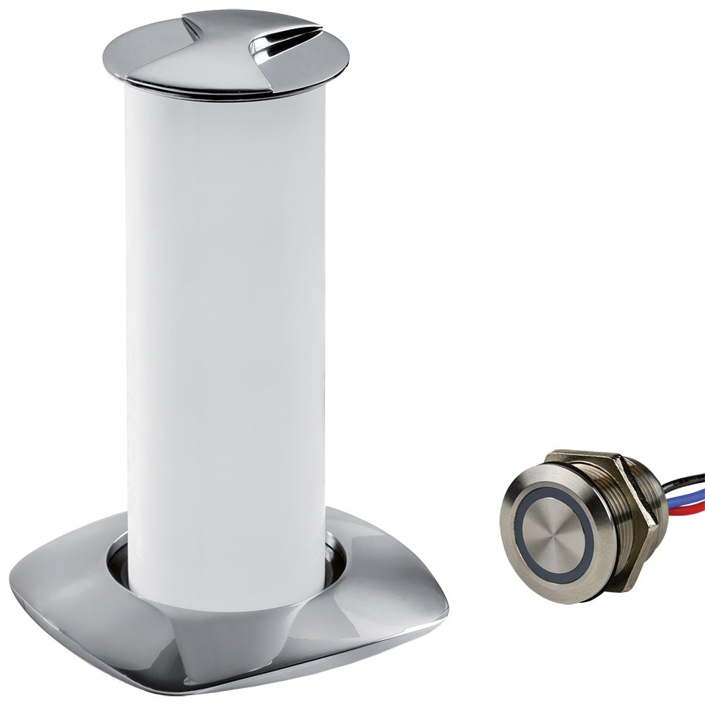 Sea - Dog Aurora Stainless Steel LED Pop - Up Table Light - 3W w/Touch Dimmer Switch - Get Tight Gear