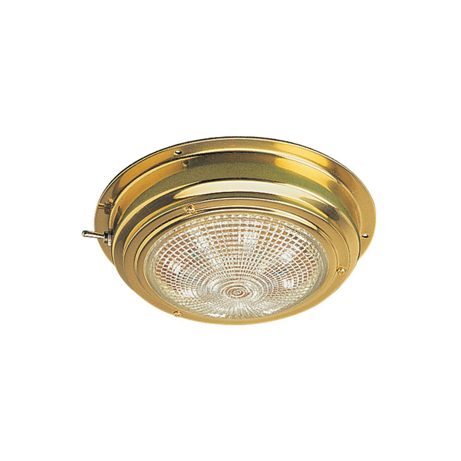Sea - Dog Brass LED Dome Light - 4" Lens - Get Tight Gear